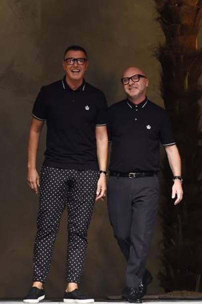 Gli stilisti Stefano Gabbana e Domenico Dolce.  (Afp)